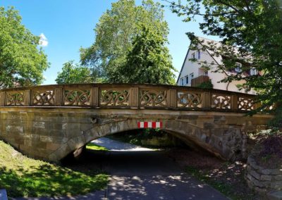 Öhringen: entlang der Stadtmauer