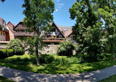 Öhringen: entlang der Stadtmauer